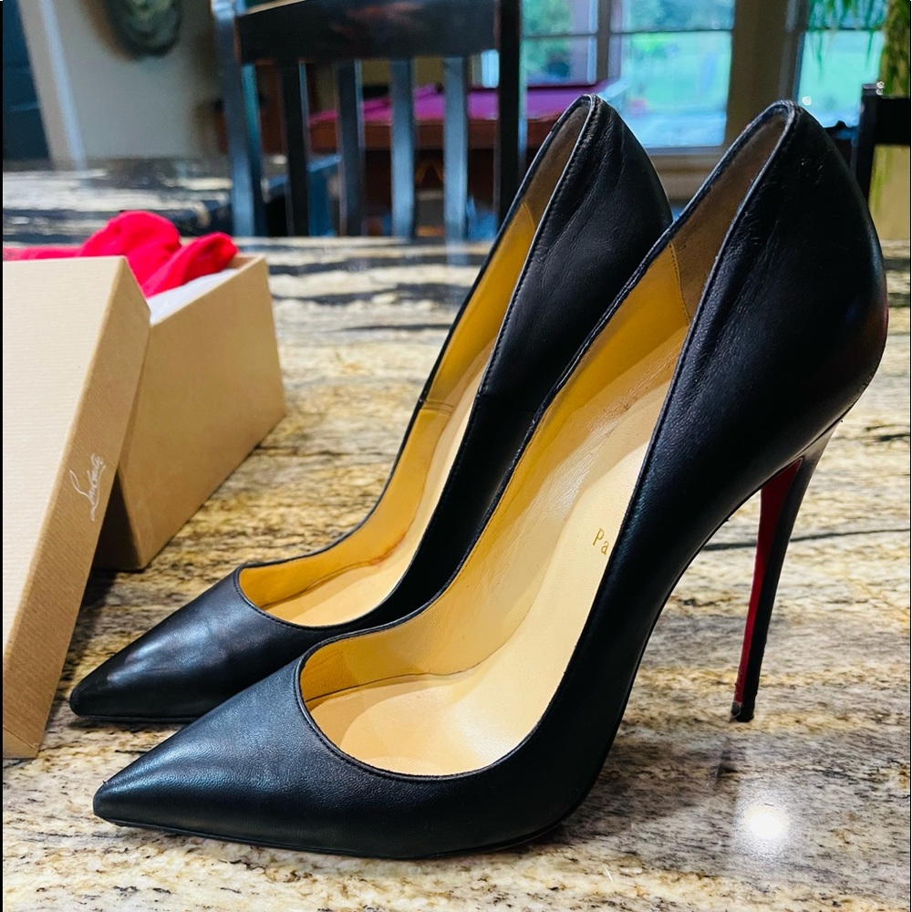 Christian Louboutin black pumps